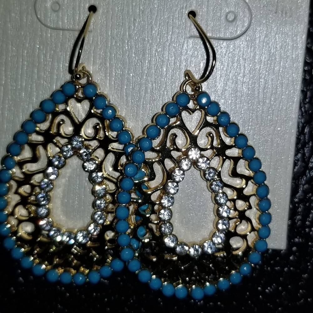 Oval earrings